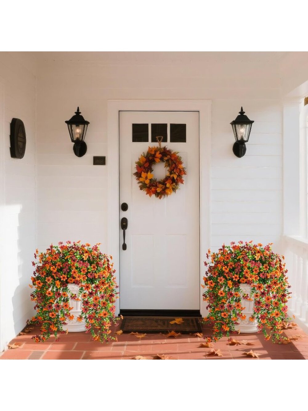 New Artificial Fall Fake Flowers for Outdoor Fall Decoration - Picture 3 of 6